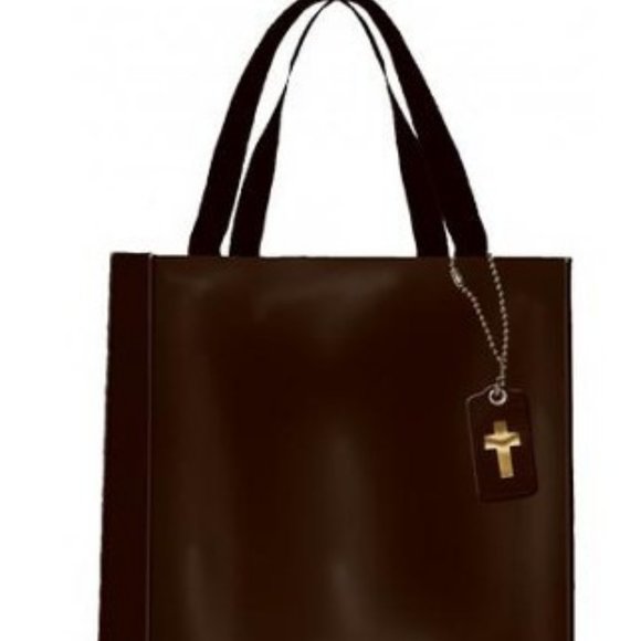 Handbags - Bible Study Tote Bag, Black - NWT